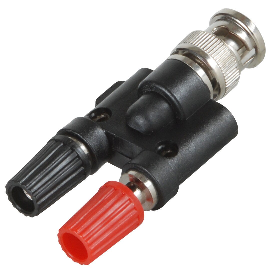 BNC Female to Dual/Double Binding Posts Banana Connector Plug Test Adapter BNC Terminals for Oscilloscope BNC Female to Dual/Double Binding Posts Banana Connector Plug Test Adapter BNC Terminals for Oscilloscope